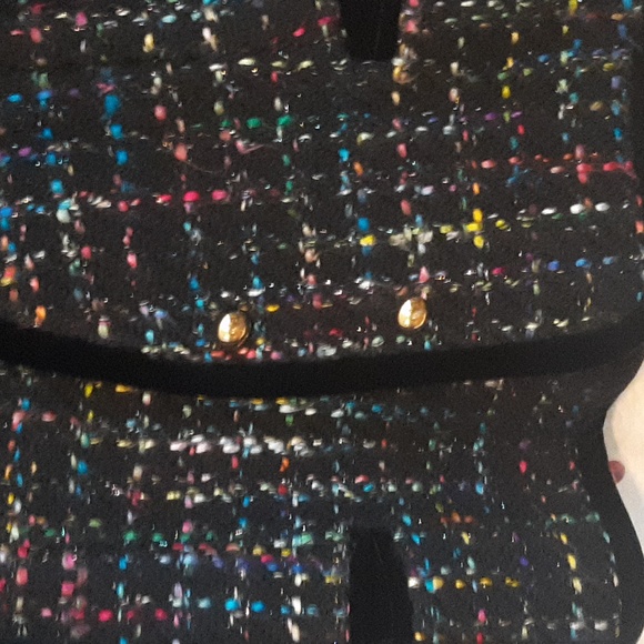 1980s Vintage Wool and Velvet Escada Margaretha Ley Blazer 38 - Picture 7 of 8